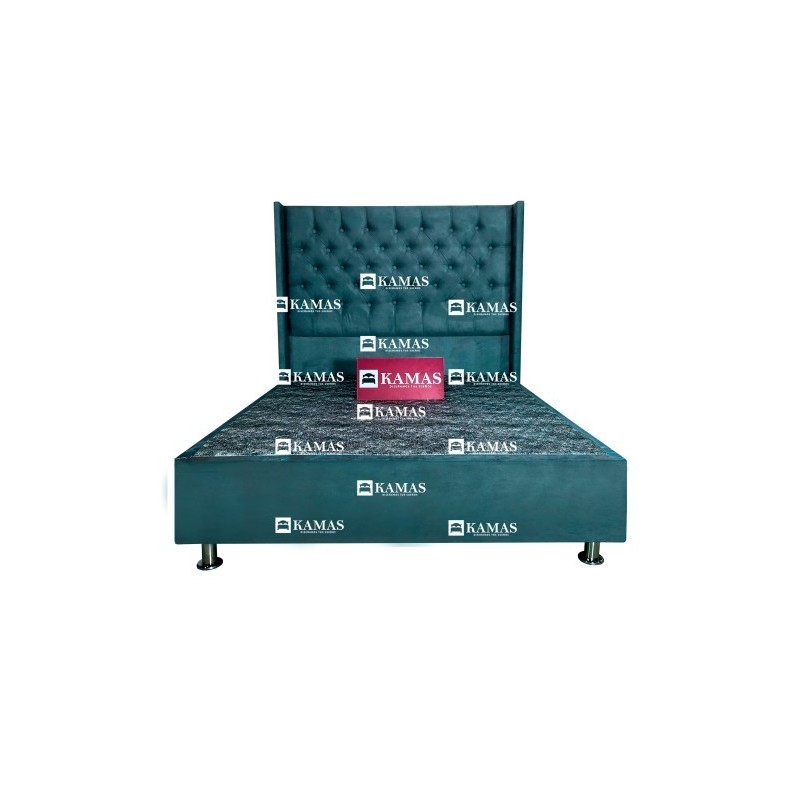 CAMA BOX 2 PLZ AMERICANO +CABECERA EMPERATRIZ | Homesleep.pe